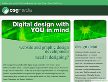 Tablet Screenshot of cogmedia.co.uk
